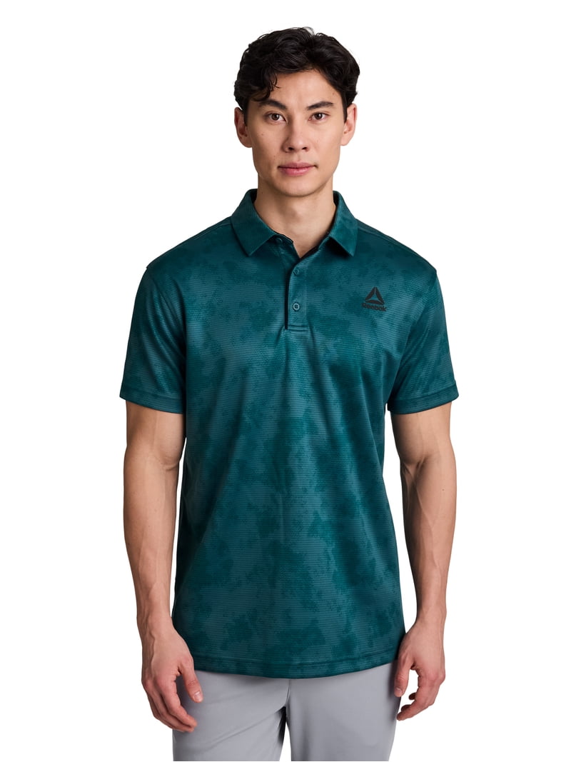 Reebok Men's and Big Men's Performance Polo Shirt, Sizes XS-5XL