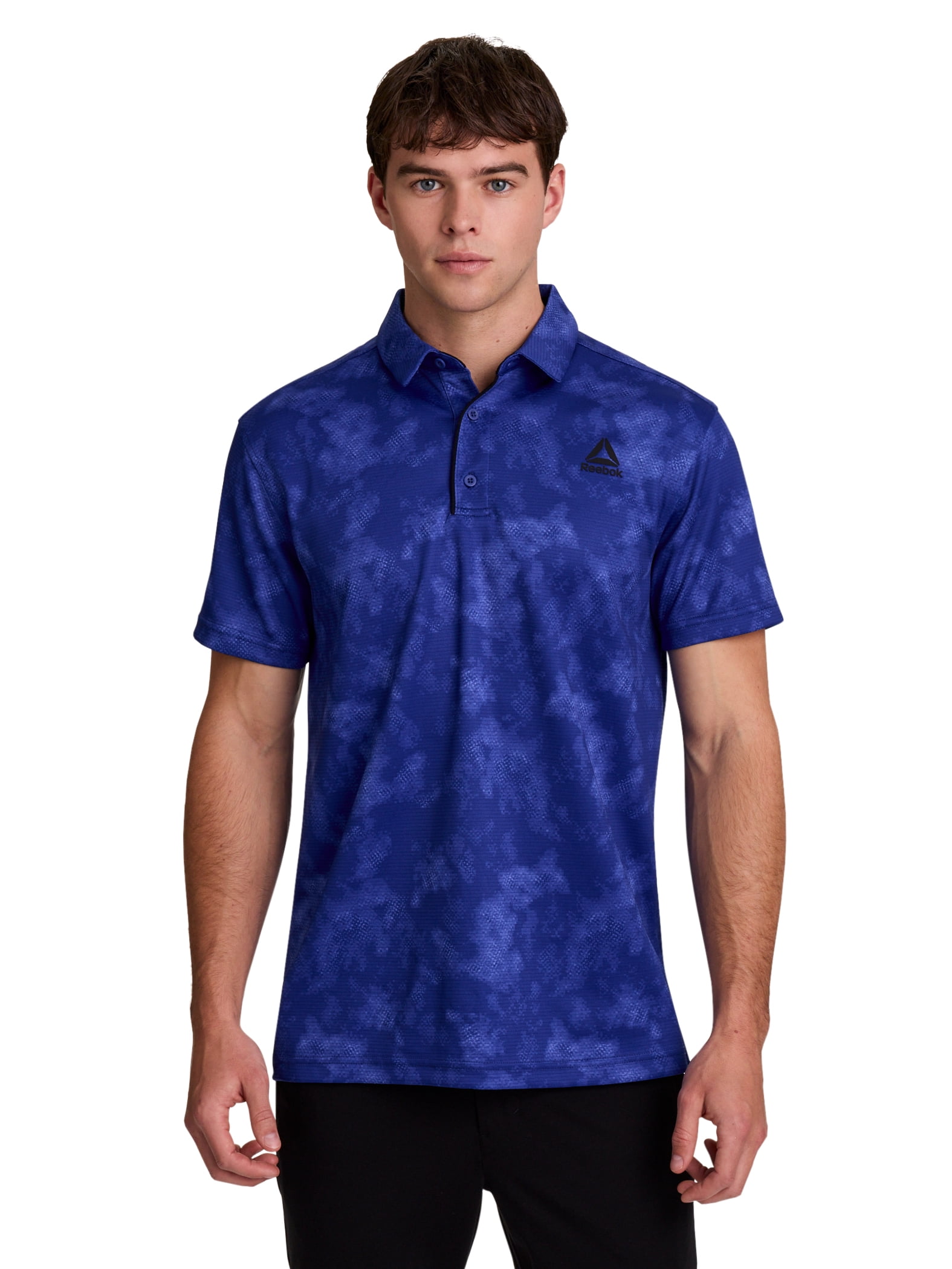 Reebok Men's and Big Men's Performance Polo Shirt, Sizes XS-5XL