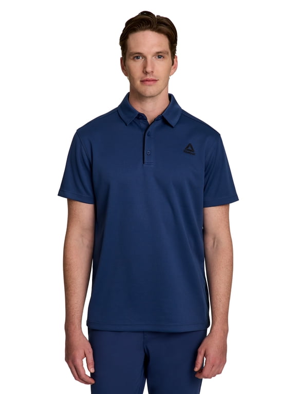 Men's and Big Men's Performance Polo Shirt, Sizes XS-5XL