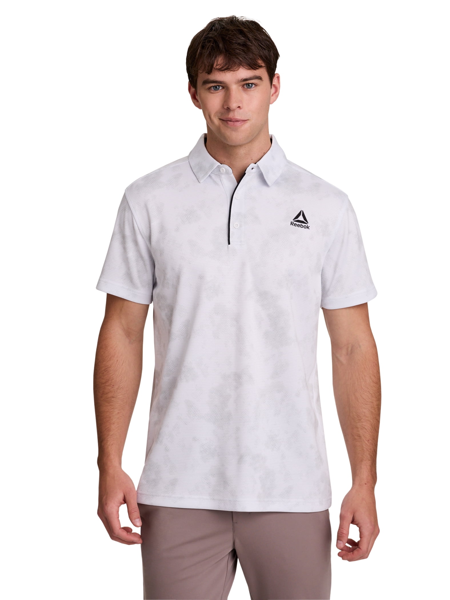 Reebok Men's and Big Men's Performance Polo Shirt, Sizes XS-5XL