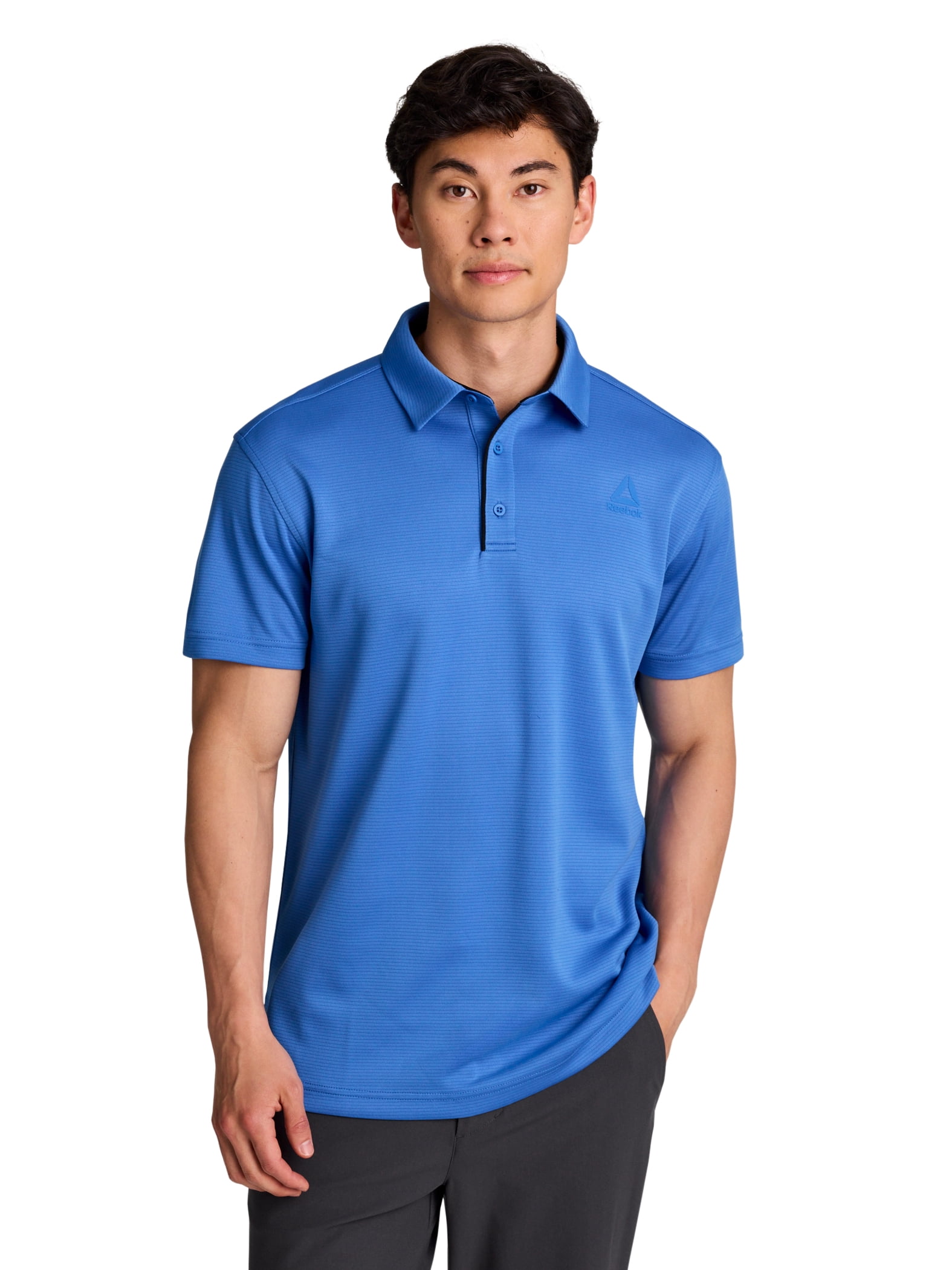 Reebok Men's and Big Men's Performance Polo Shirt, Sizes XS-5XL