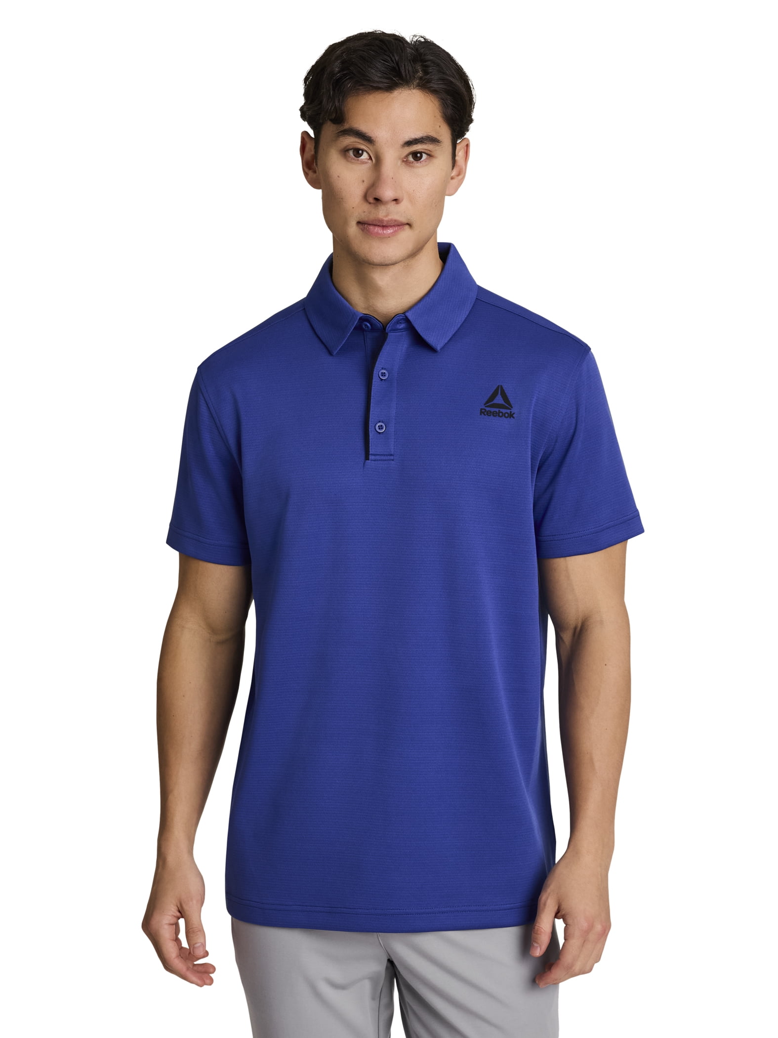 Reebok Men's and Big Men's Performance Polo Shirt, Sizes XS-5XL