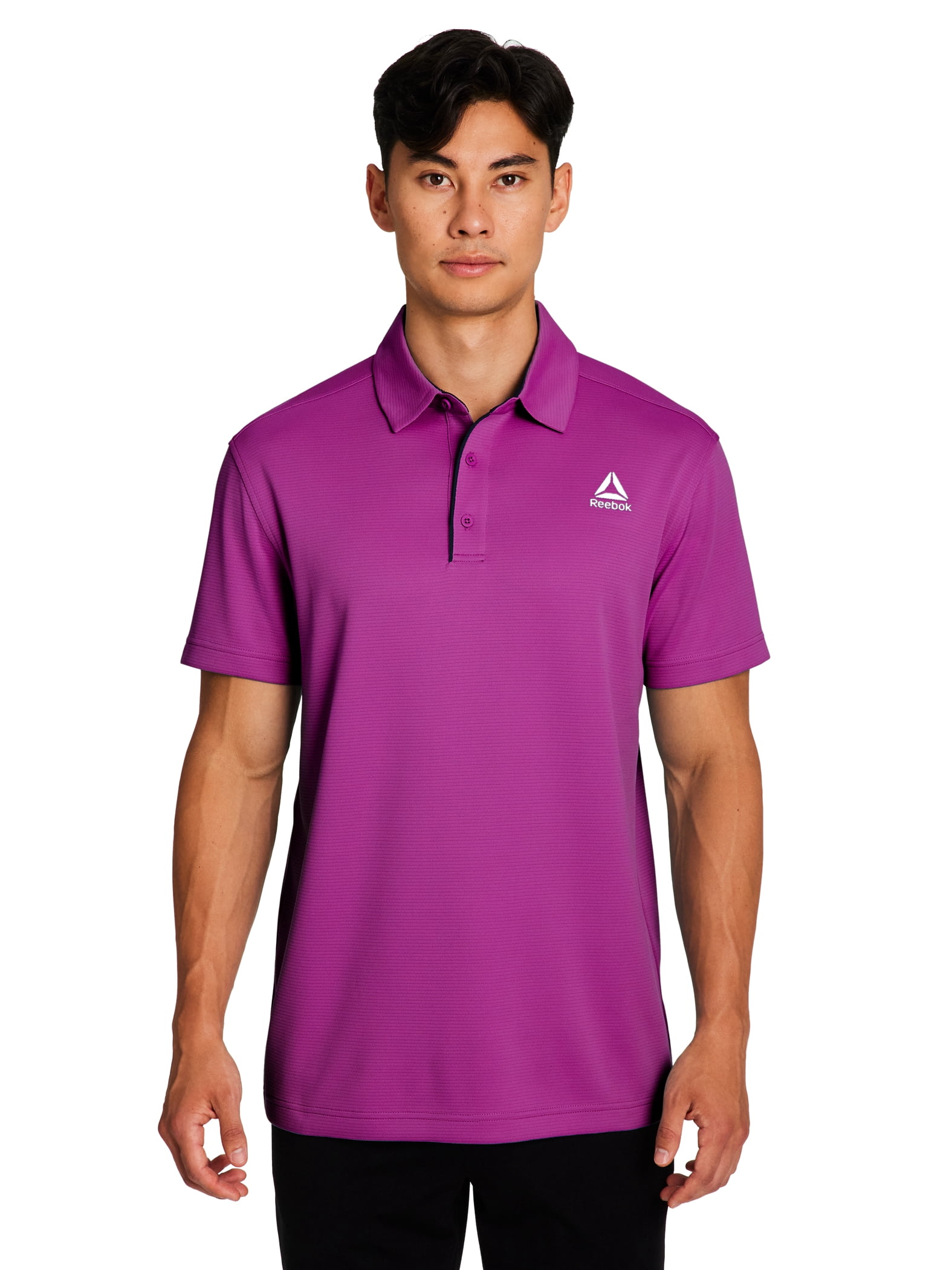 Reebok Men's and Big Men's Performance Polo Shirt, Sizes XS-5XL
