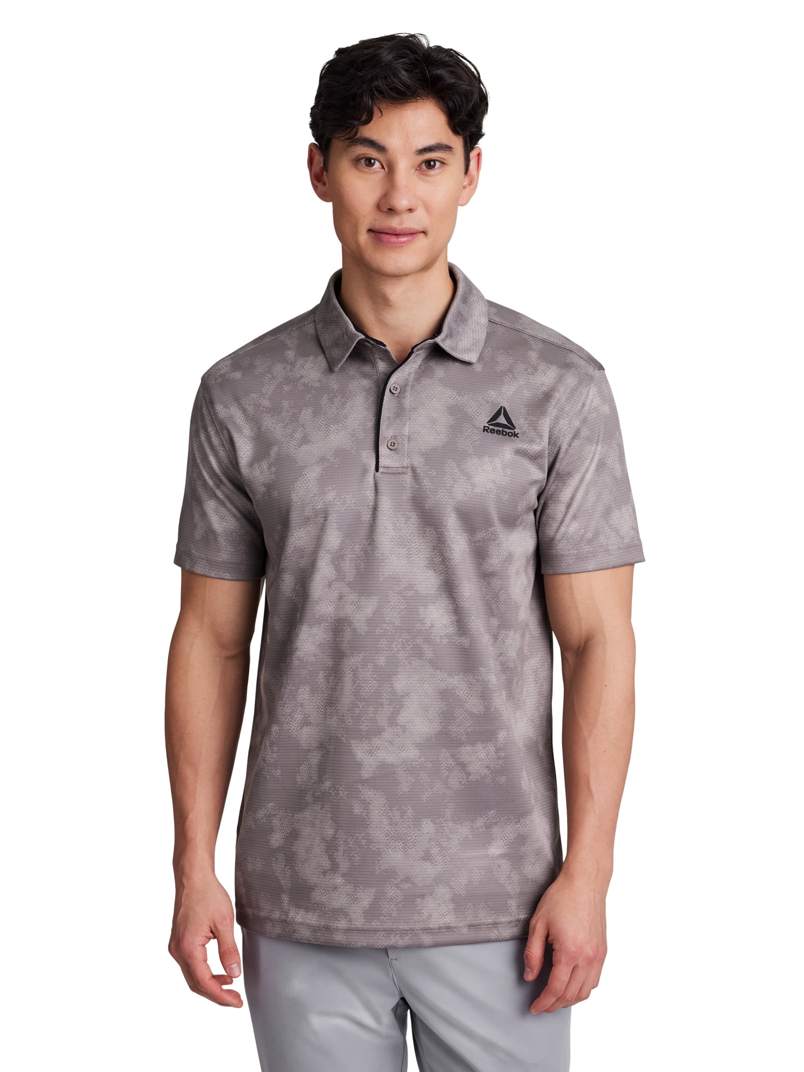 Reebok Men's and Big Men's Performance Polo Shirt, Sizes XS-5XL
