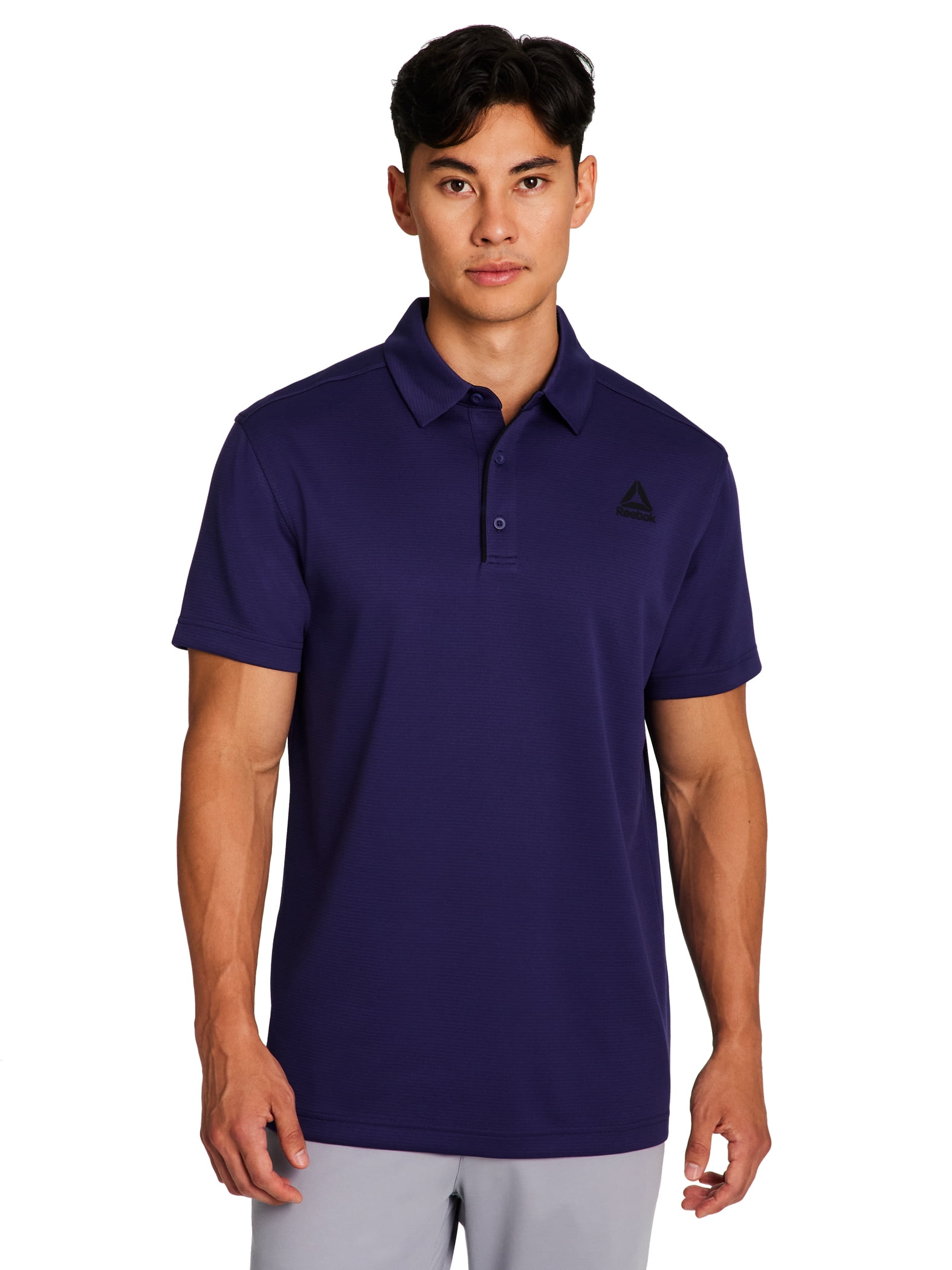 Reebok Men's and Big Men's Performance Polo Shirt, Sizes XS-5XL