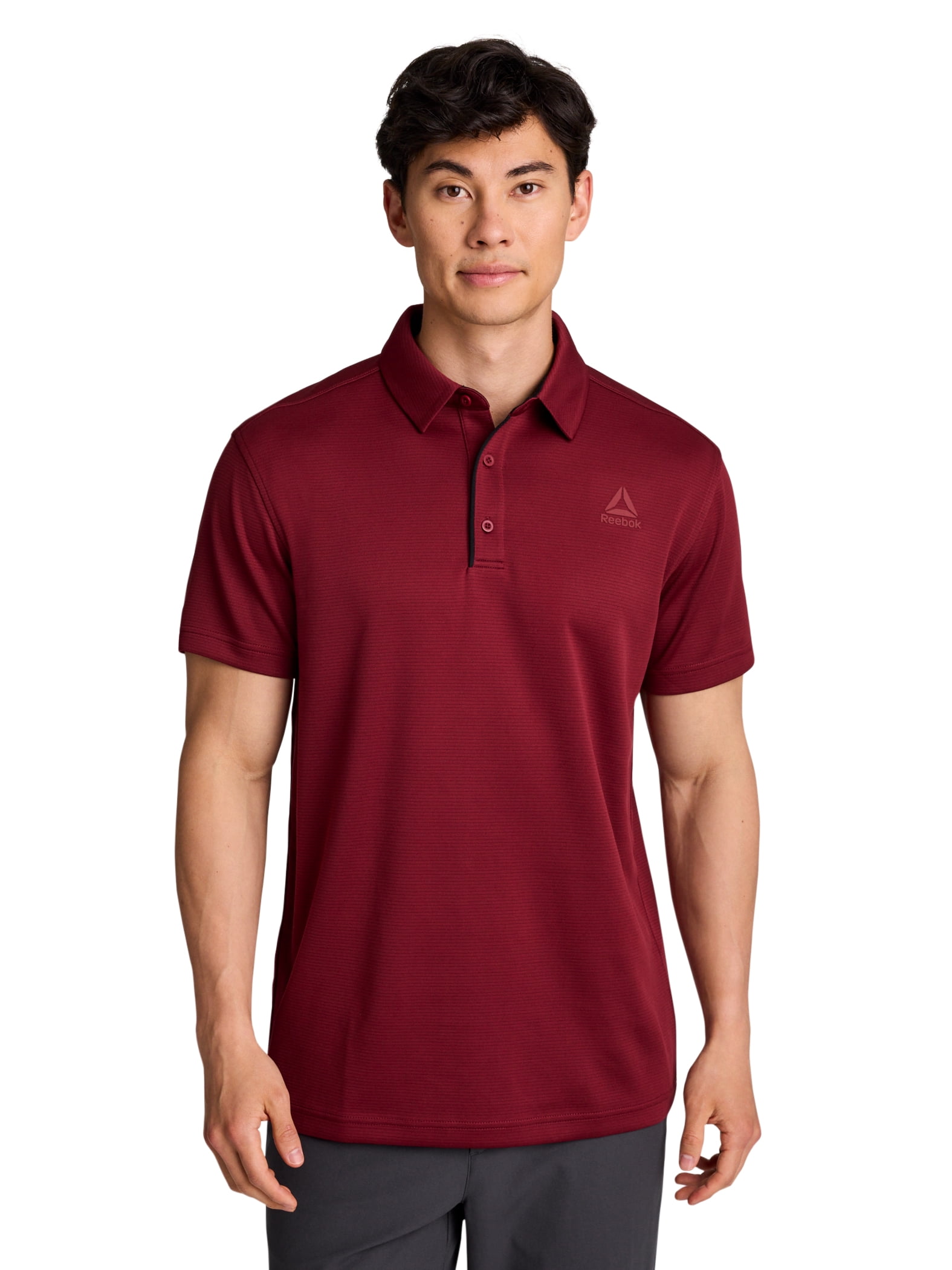 Reebok Men's and Big Men's Performance Polo Shirt, Sizes XS-5XL