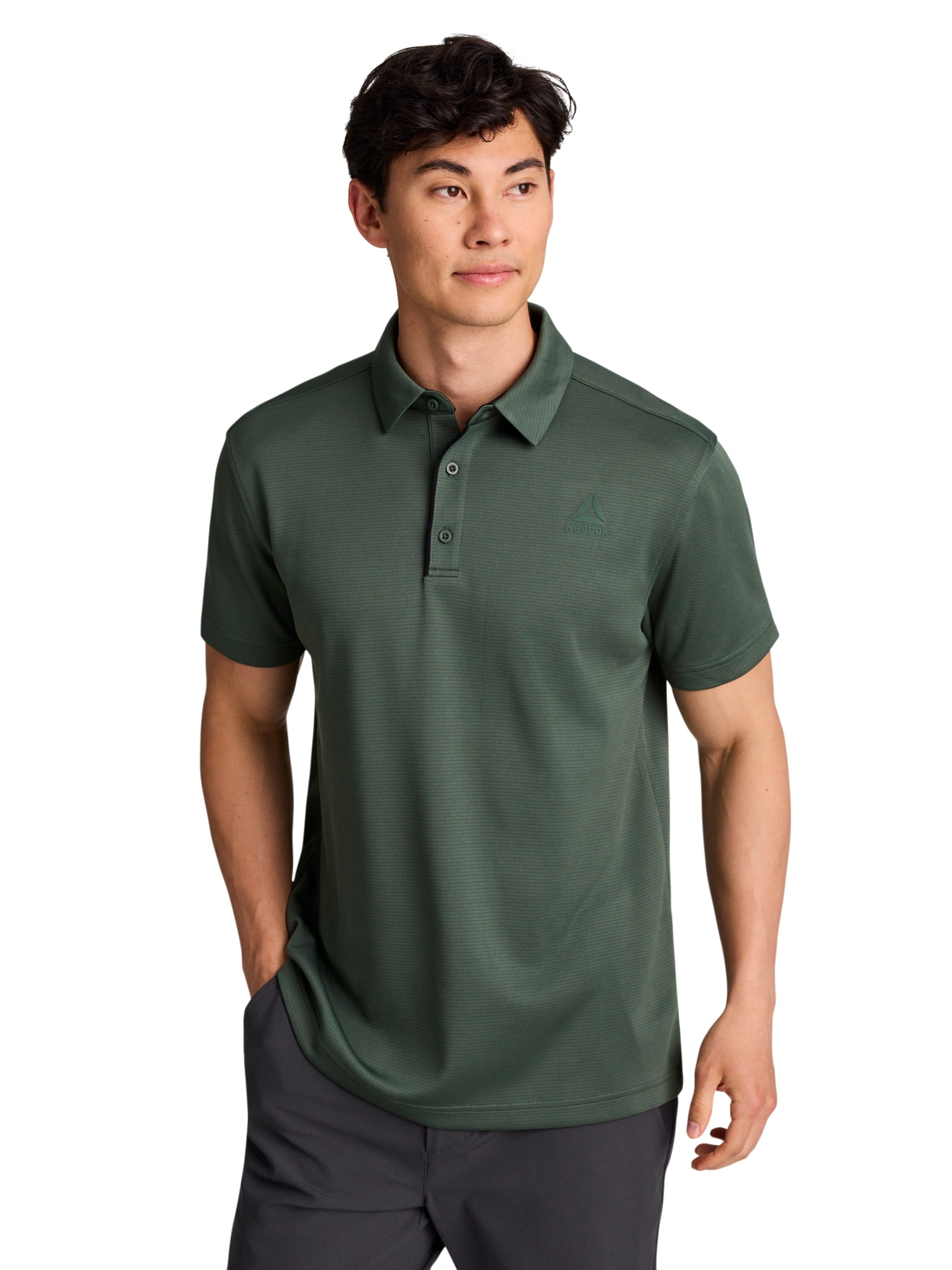 Reebok Men's and Big Men's Performance Polo Shirt, Sizes XS-5XL