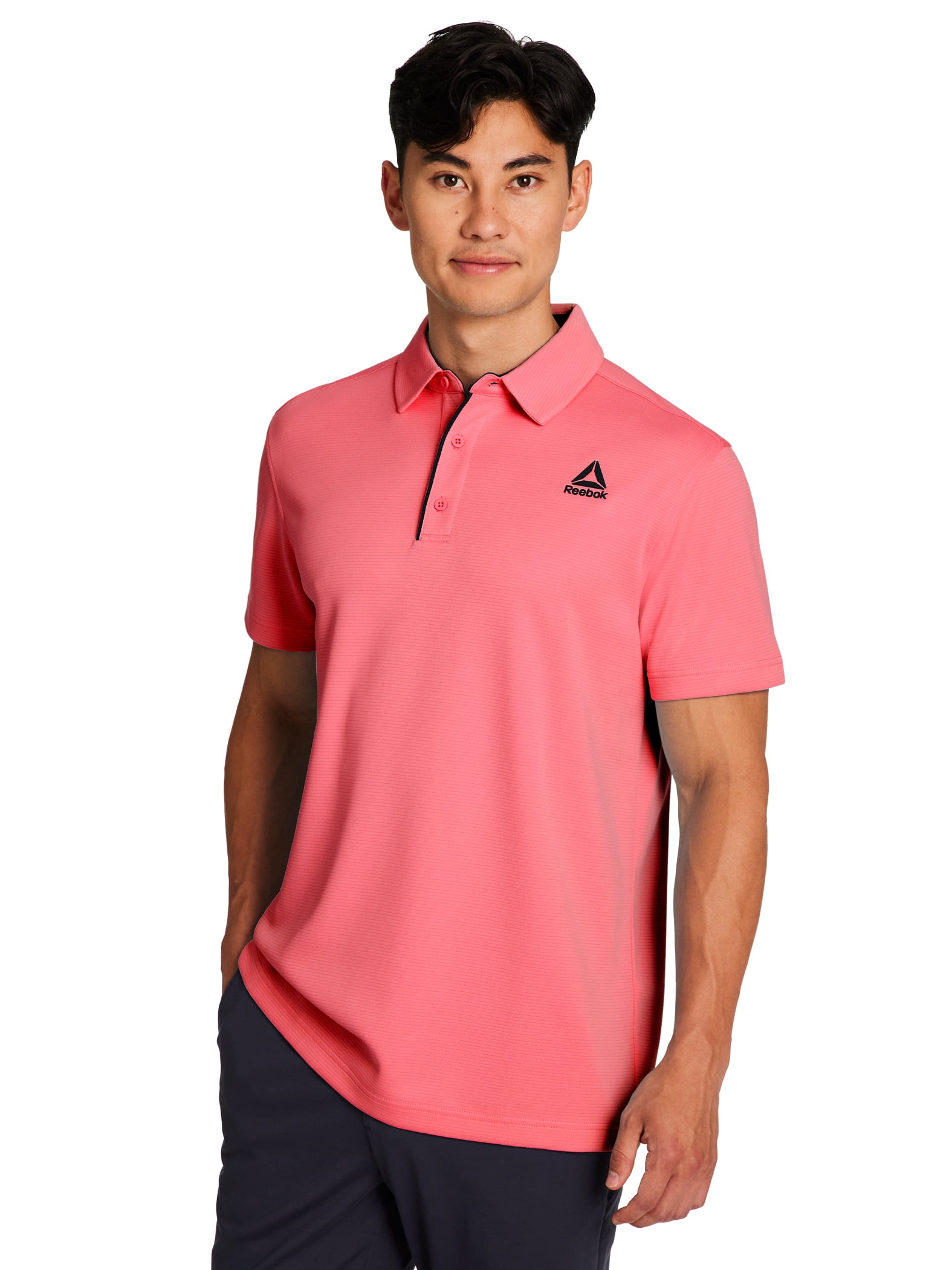 Reebok Men's and Big Men's Performance Polo Shirt, Sizes XS-5XL