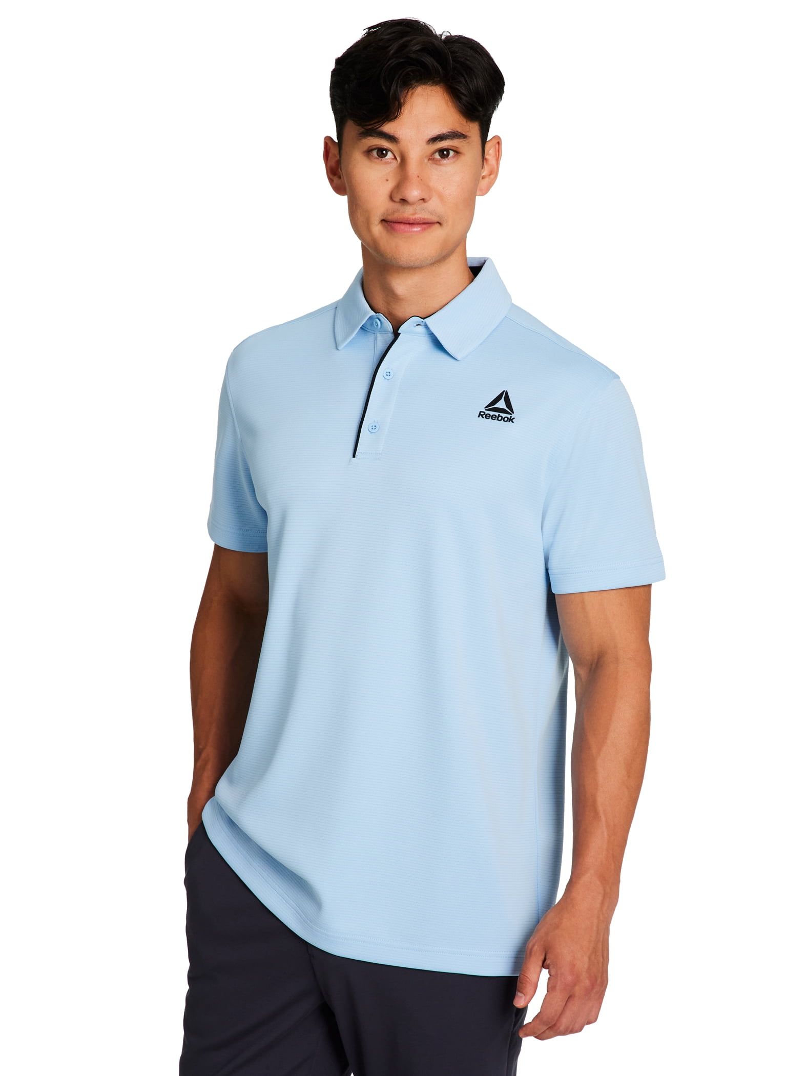 Reebok Men's and Big Men's Performance Polo Shirt, Sizes XS-5XL