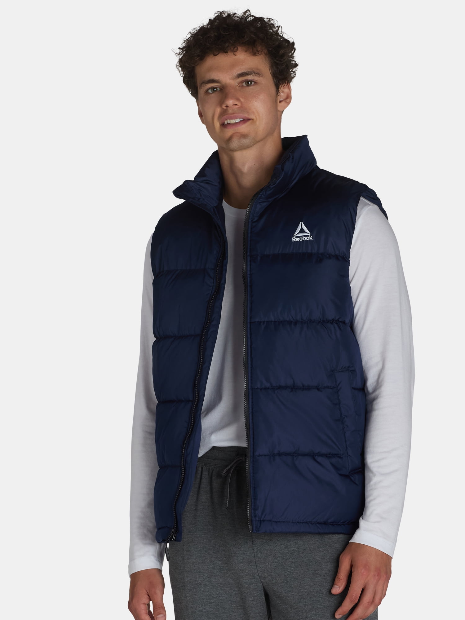 Reebok Men's and Big Men's Puffer Vest, Sizes S-3XL
