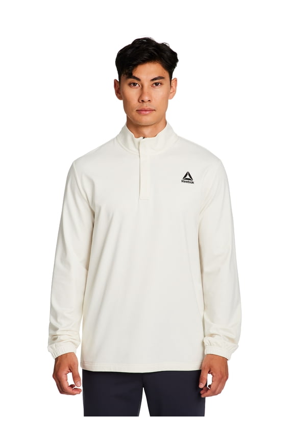 Men's and Big Men's Active Refined Quarter Zip Pullover, Sizes S-3XL