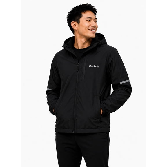 Reebok Men's and Big Men's Retro Windbreaker, Size S-3XL