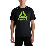 Reebok Men's and Big Men's Short Sleeve Performance T-Shirt, Up to Sizes 3XL
