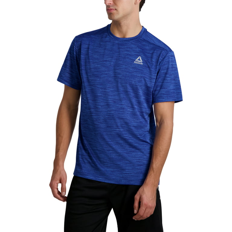 Reebok Men's T-Shirt - Blue - S