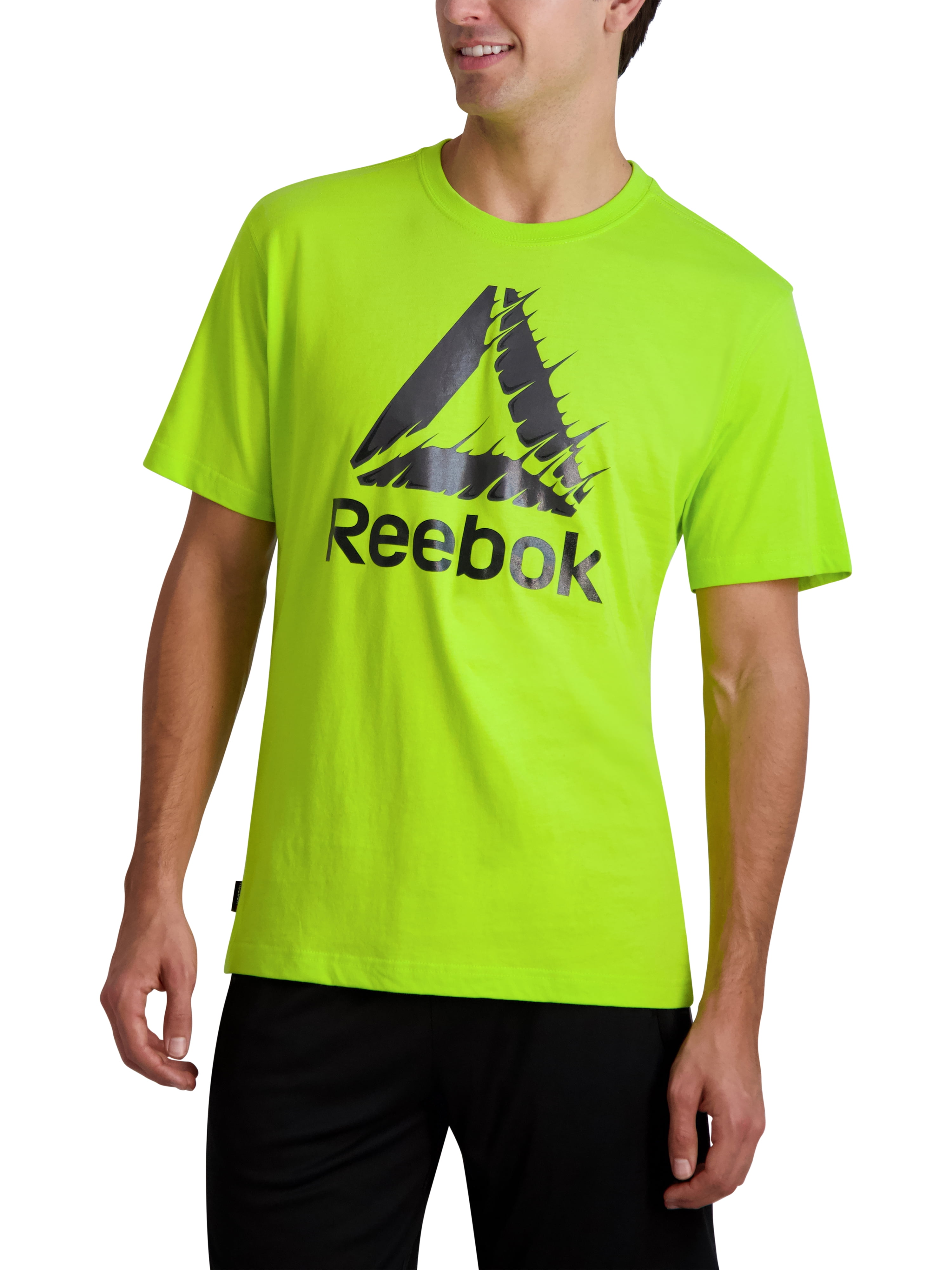 Reebok Men's Shirt - Green - S