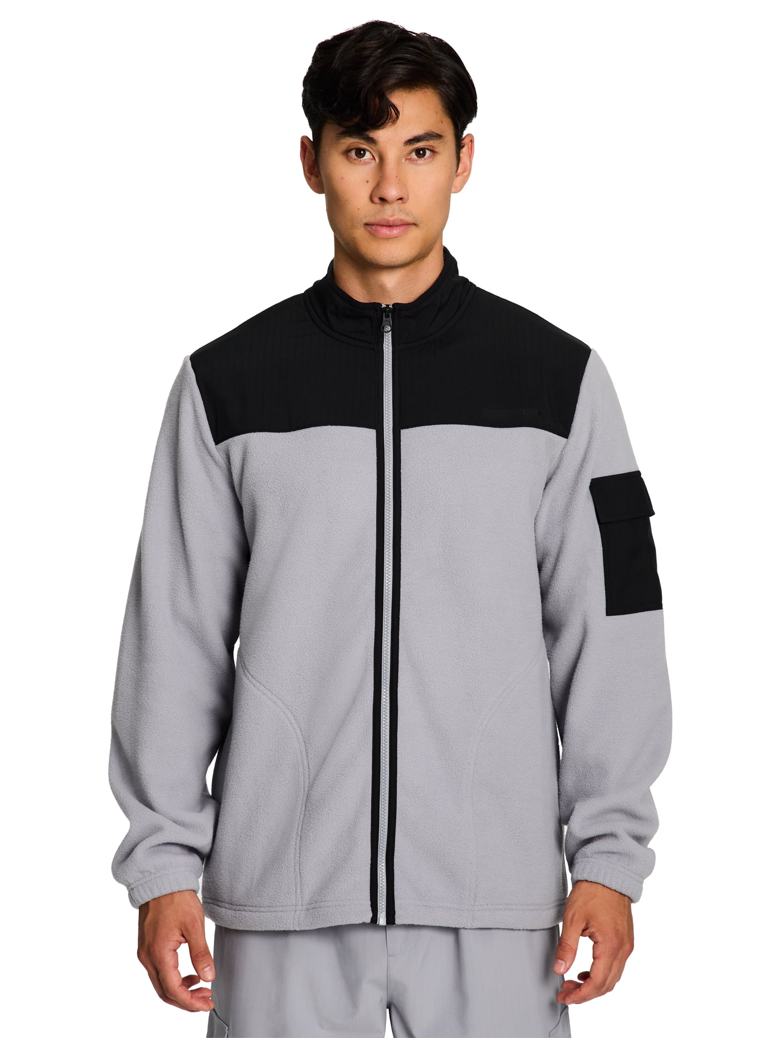 Reebok Men's and Big Men's Summit Full Zip Knit Jacket, Sizes XS-5XL