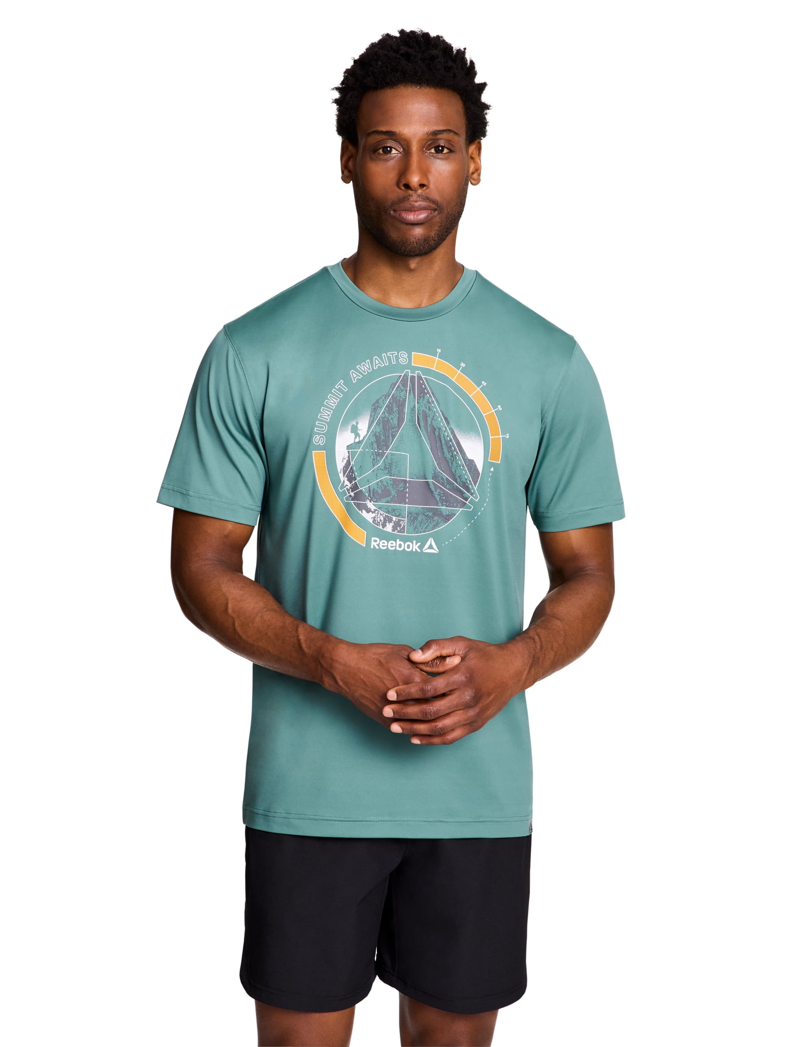 Reebok Men's and Big Men's Summit Graphic T-Shirt, Sizes XS-5XL