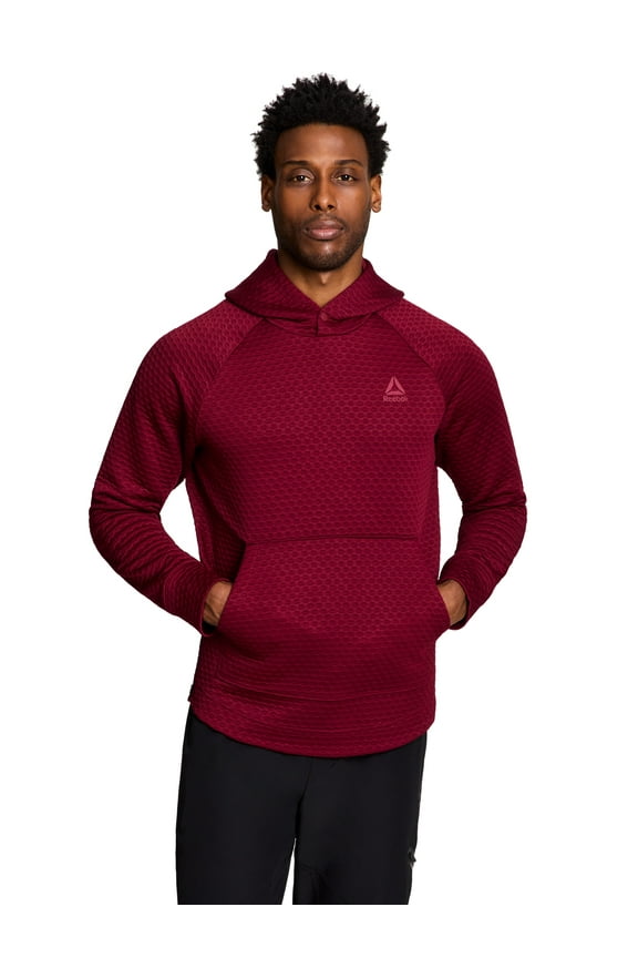 Men's and Big Men's Surge Textured Knit Pullover Hoodie Sweatshirt, Sizes S-3XL