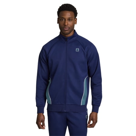 Reebok Men's and Big Men's Tenacity Mock Neck Full Zip Jacket, Sizes S-3XL