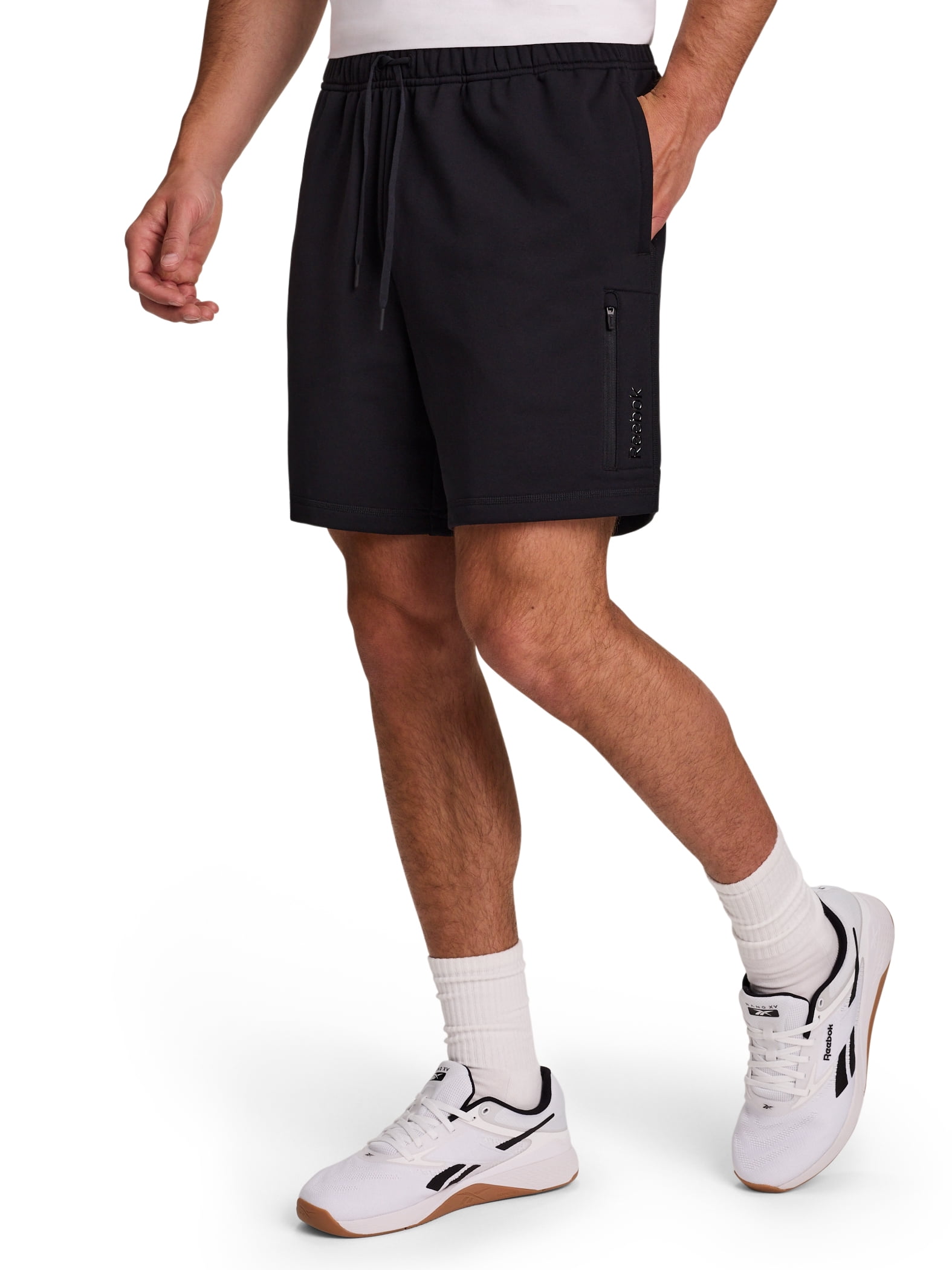 Reebok Men's and Big Men's Terry 7" Shorts, Size XS-5XL