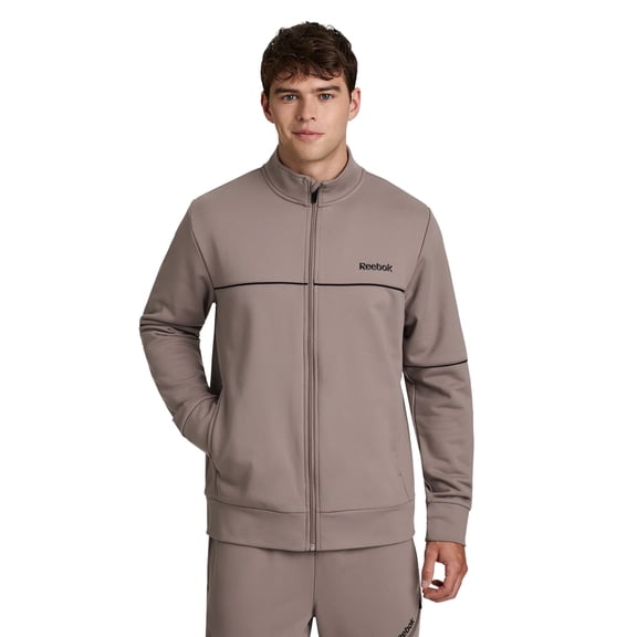 Reebok Men's and Big Men's Terry Full Zip Jacket, Sizes XS-5XL