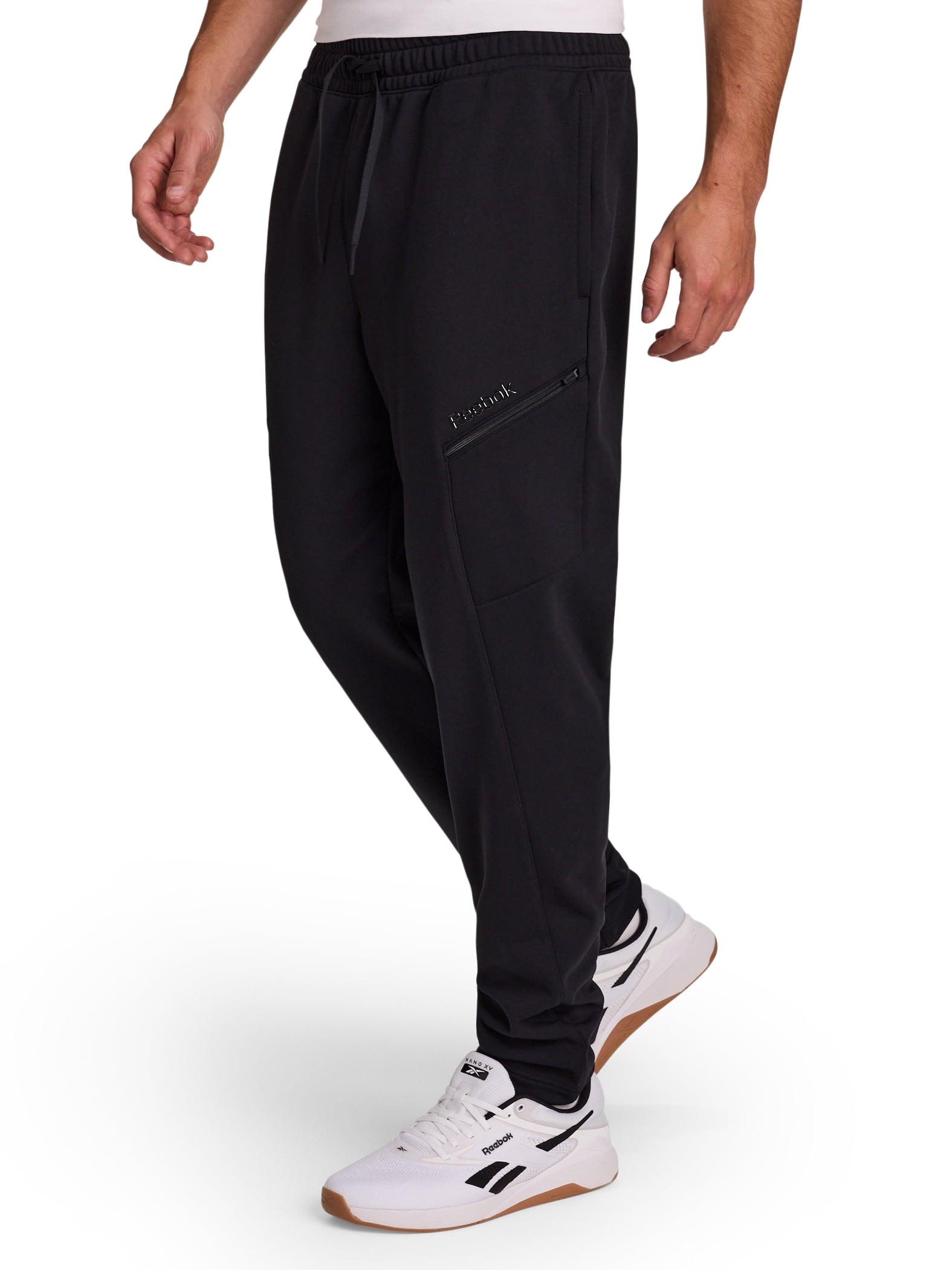 Reebok Men's and Big Men's Terry Tapered Pant, Sizes XS-5XL