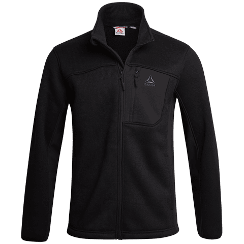 Men's and Big Men's Textured Fleece Jacket, Sizes S-3XL