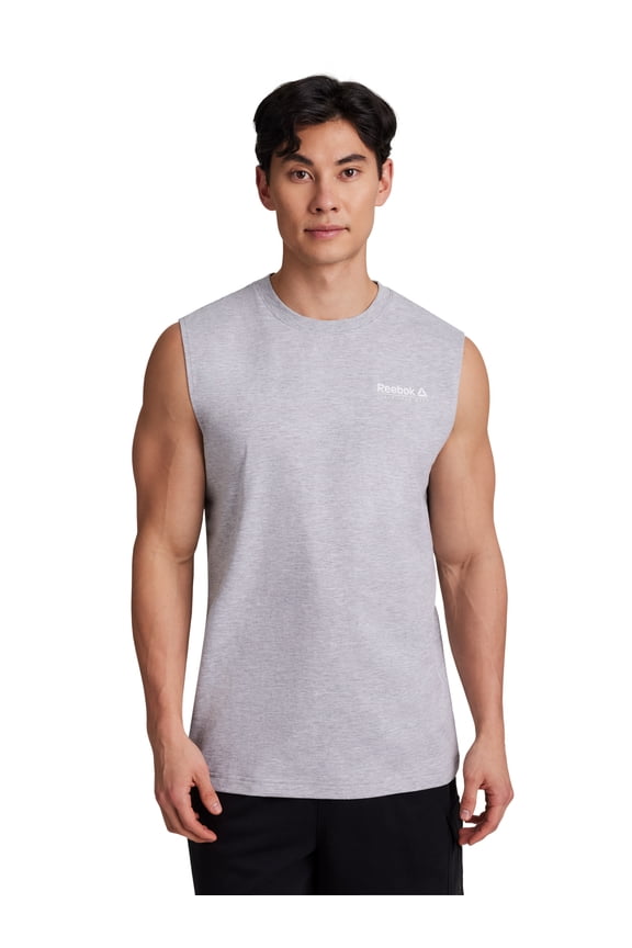 Men's and Big Men's Trace Sleeveless Graphic Muscle Shirt, Sizes XS-5XL