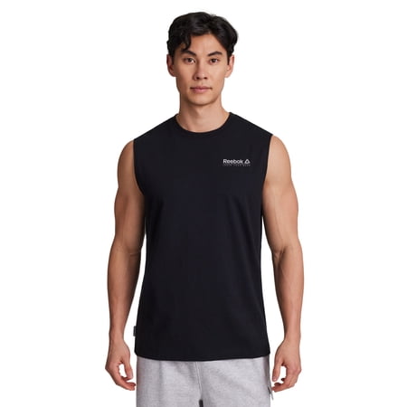 Reebok Men's and Big Men's Trace Sleeveless Graphic Muscle Shirt, Sizes XS-5XL