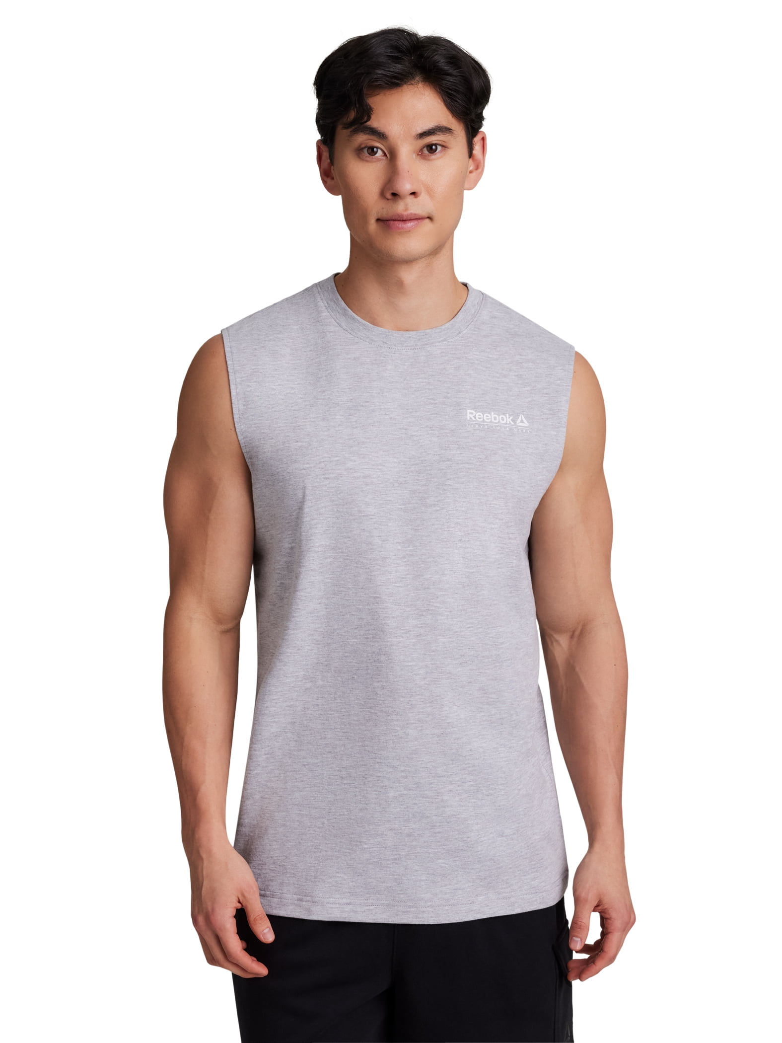Reebok Men's and Big Men's Trace Sleeveless Graphic Muscle Shirt, Sizes XS-5XL