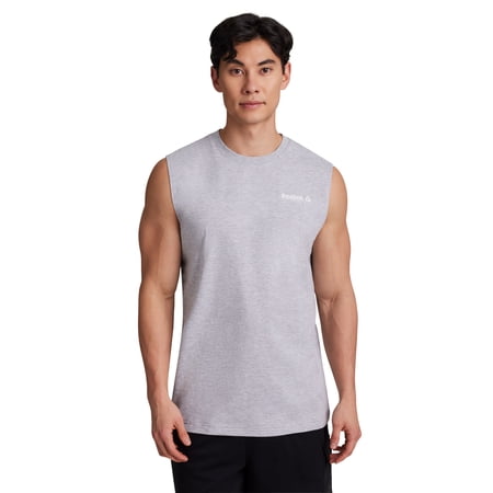 Reebok Men's and Big Men's Trace Sleeveless Graphic Muscle Shirt, Sizes XS-5XL