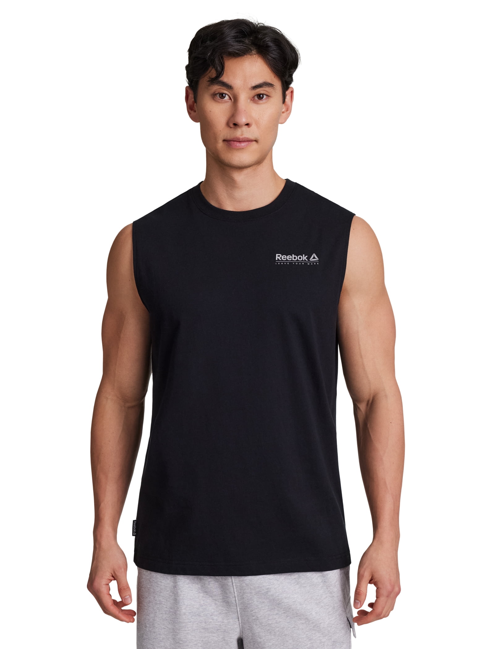 Reebok Men's and Big Men's Trace Sleeveless Graphic Muscle Shirt, Sizes XS-5XL