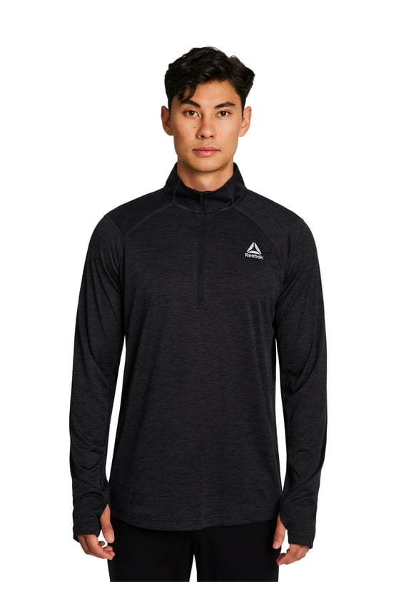 Men's and Big Men's Trail Quarter-Zip Active Pullover Shirt, Sizes XS-5XL