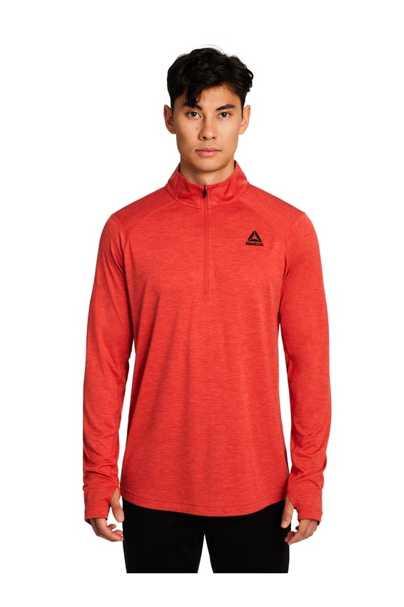 Men's and Big Men's Trail Quarter-Zip Active Pullover Shirt, Sizes XS-5XL