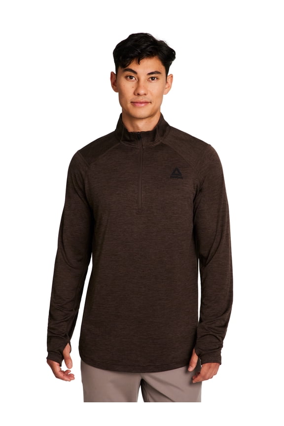 Men's and Big Men's Trail Quarter-Zip Active Pullover Shirt, Sizes XS-5XL