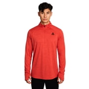 Reebok Men's and Big Men's Trail Quarter-Zip Active Pullover Shirt, Sizes XS-5XL