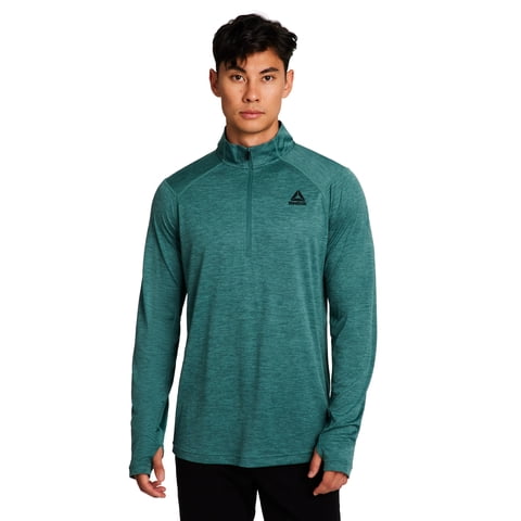 Reebok Men's and Big Men's Trail Quarter-Zip Active Pullover Shirt, Sizes XS-5XL