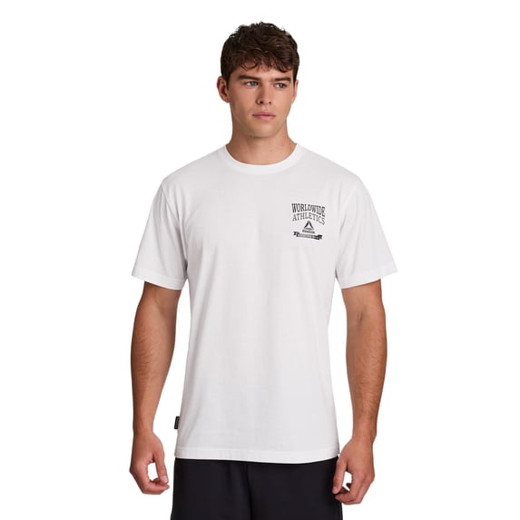 Reebok Men's and Big Men's Front and Back Graphic Tee Shirt, Unrivaled, Sizes XS-5XL