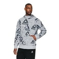 thumbnail image 1 of Reebok Men's and Big Men's Unwind Hoodie, up to Size 3XL, 1 of 7