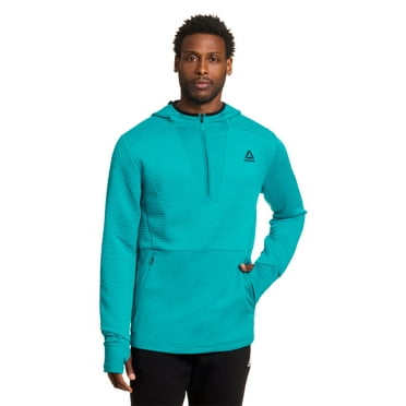 Reebok Men's and Big Men's Velocity Textured Knit Half Zip Shirt, Sizes S-3XL