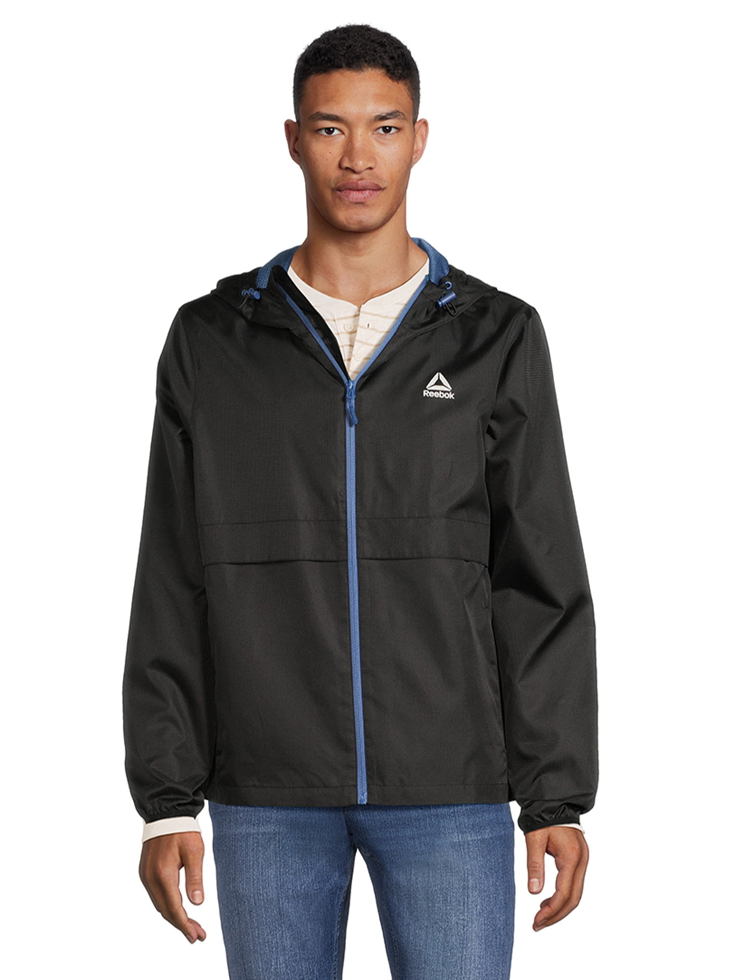 Reebok Men's and Big Men's Windbreaker Jacket, Sizes S-3XL