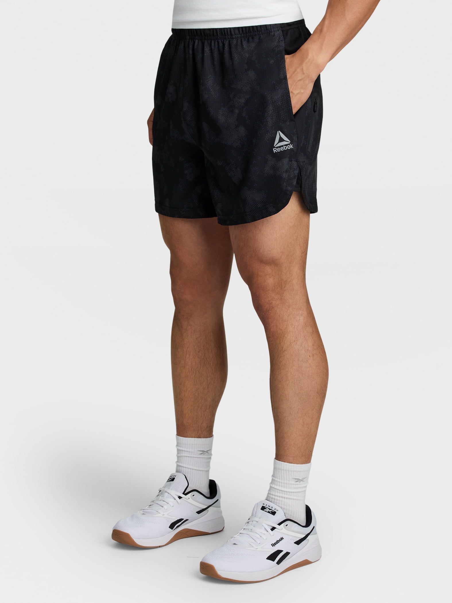 Reebok Men's and Big Men's Woven Shorts, 5" & 7" Inseams, Sizes XS-5XL