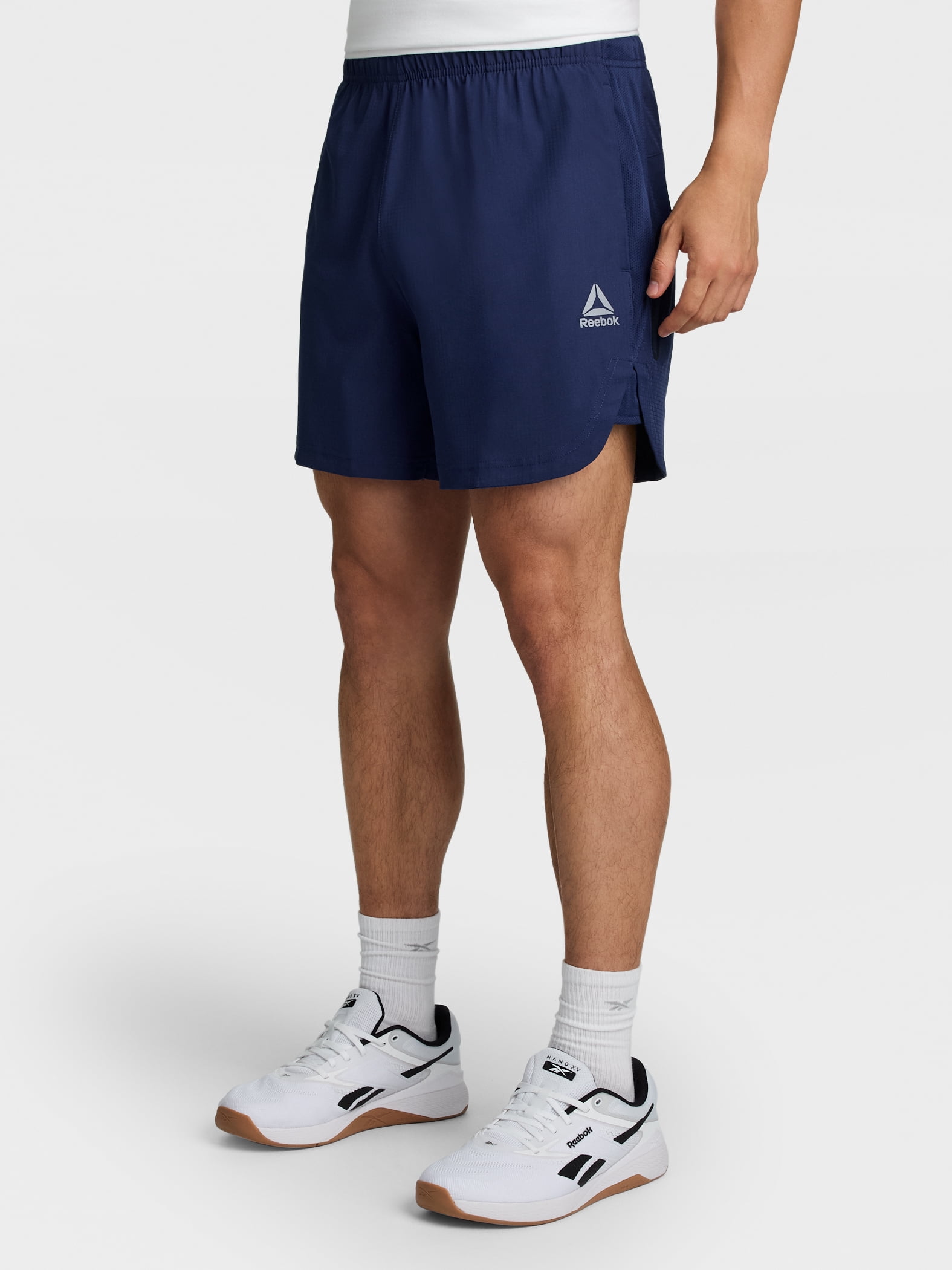 Reebok Men's and Big Men's Woven Shorts, 5" & 7" Inseams, Sizes XS-5XL