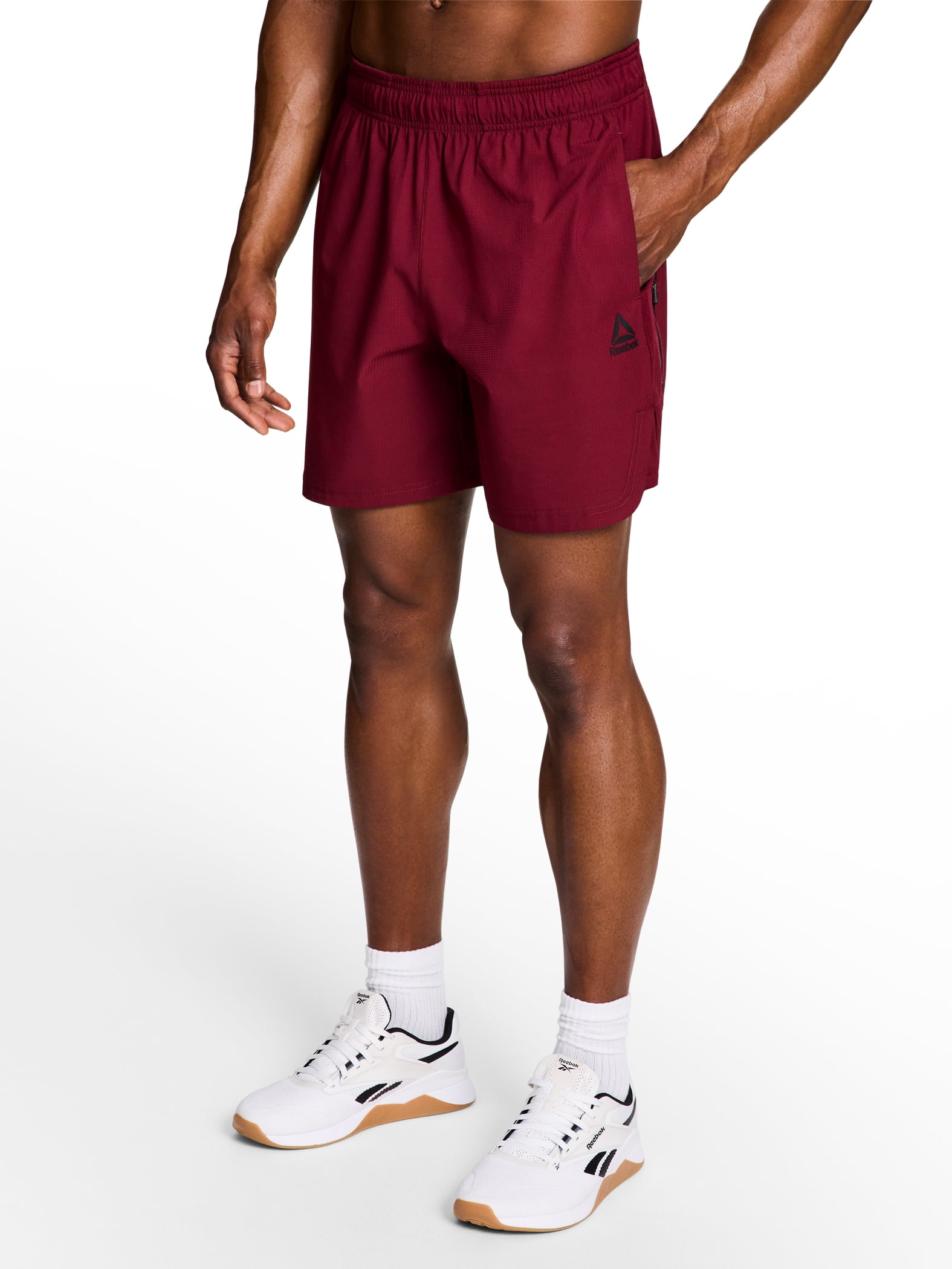 Reebok Men's and Big Men's Woven Shorts, 5" & 7" Inseams, Sizes XS-5XL