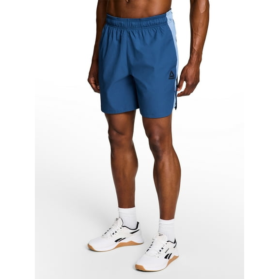 Reebok Men's and Big Men's Woven Shorts, 5" & 7" Inseams, Sizes XS-5XL