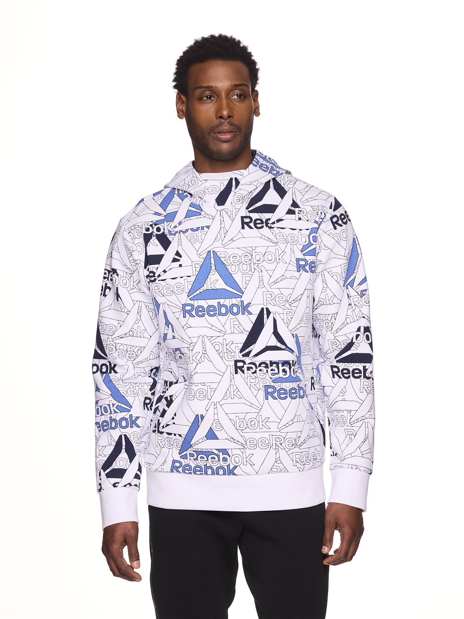 Sudadera con capucha con logo Delta para hombre y hombre talla grande, hasta talla 3XL