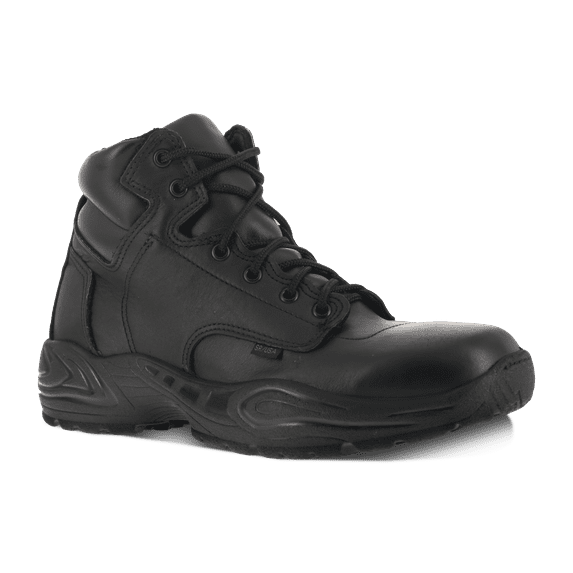 Reebok Mens Black Leather Work Boots Postal Express 6in Goretex 8.5 M