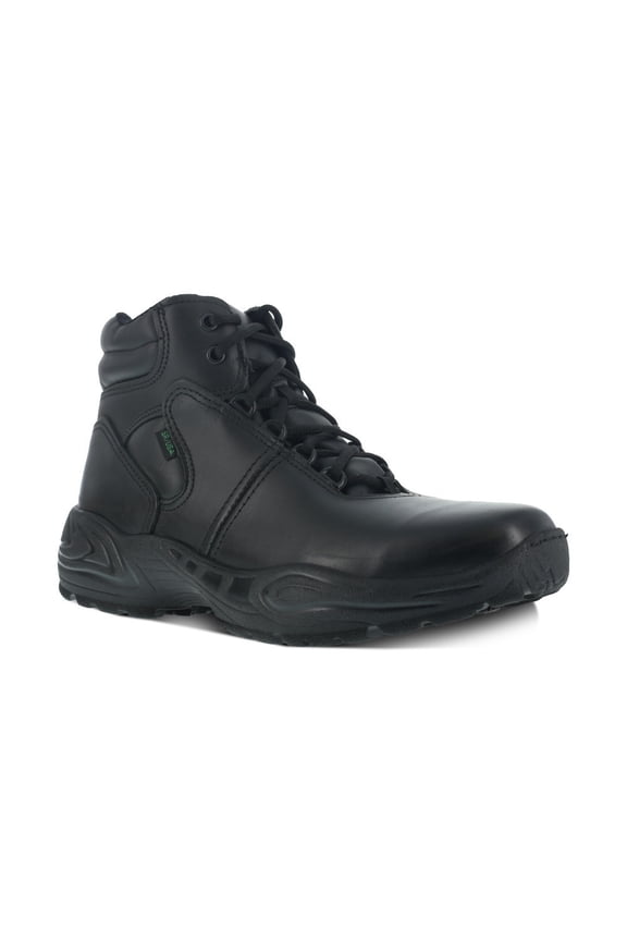 Reebok Mens Black Leather Work Boots Postal Express Chukka 9 W
