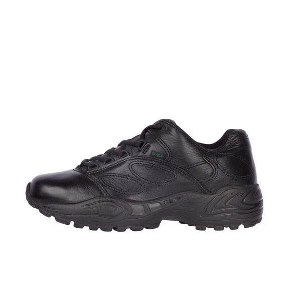 Reebok Mens Black Leather Work Shoes Postal Express Oxfords 10.5 M