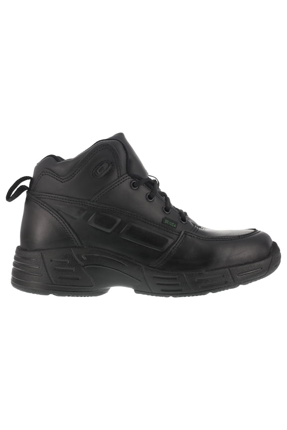 Mens Black Leather Work Shoes Postal TCT Athletic Oxford 6.5 M